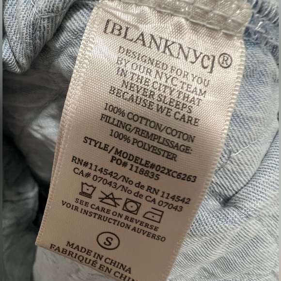 Blank NYC Quilted Denim Jacket - Picture 4 of 5